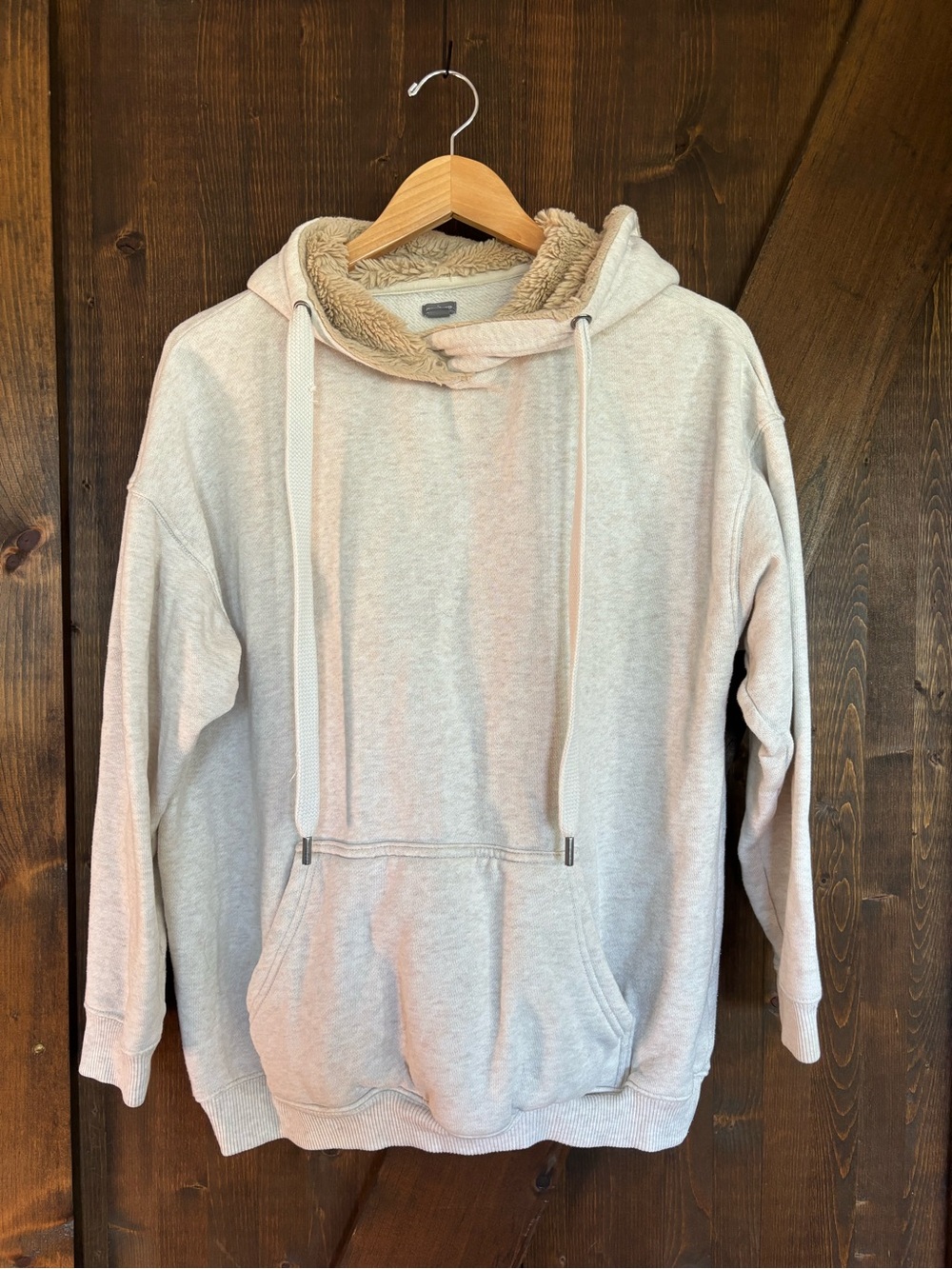 Aerie Sherpa Lined Oversized Hoodie